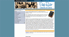 Desktop Screenshot of deepriverchurchofchrist.org